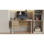 Письменный стол Ferrum-decor Гарри 75x120x70 белый ДСП Дуб Сонома 16мм (FRD-101002)