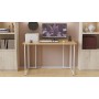 Компьютерный стол Ferrum-decor Ханна 75x100x70 белый ДСП Дуб Артизан 16мм (FRD-106208)