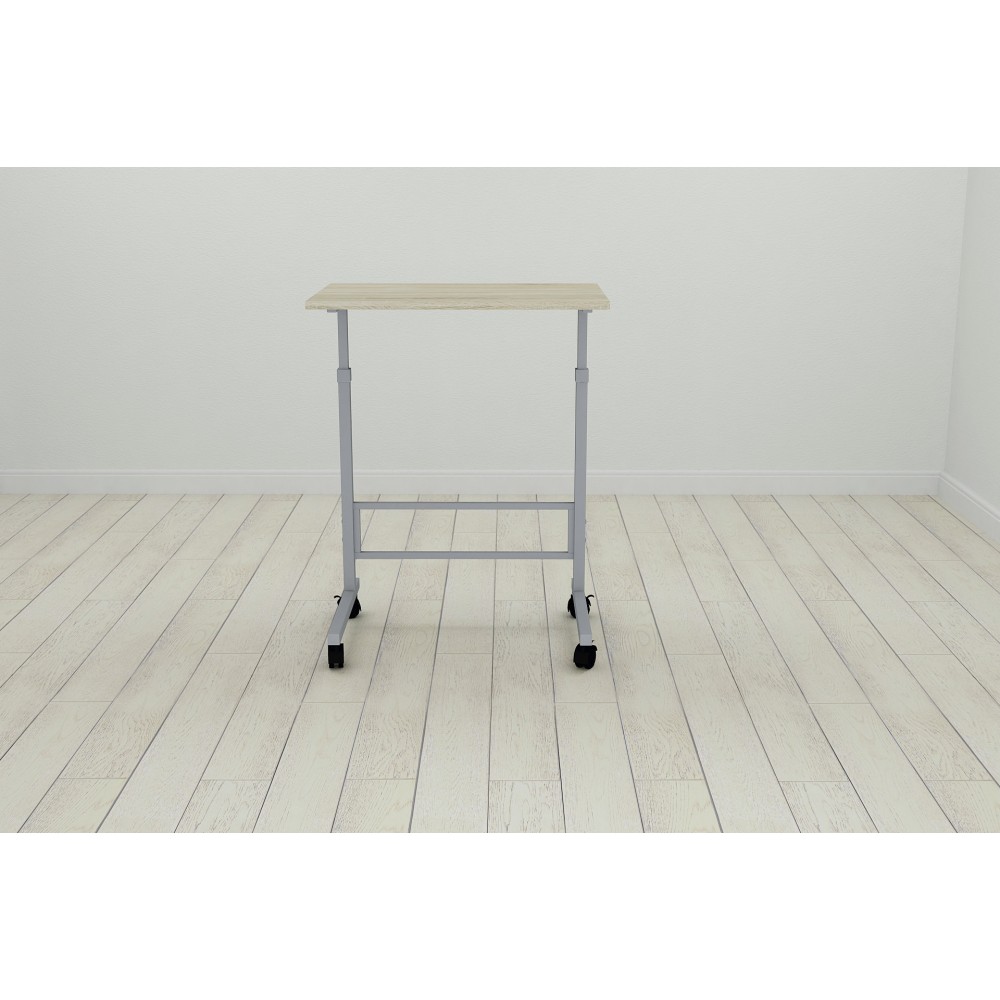 Стол приставной Ferrum-decor Амиго 62x60x40 металл Серый ДСП Дуб Сонома 16мм (FRD-102543)