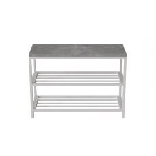 Банкетка універсальна Ferrum-decor Слайм 45x63x26 сірий ДСП Сан-Марино 16мм (FRD-104081)