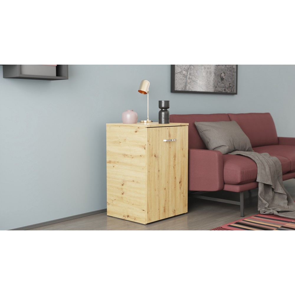 Стол-тумба трансформер Смарт 1/1 Ferrum-decor 750x1450x500 ДСП Дуб Артизан 16 мм (FRD-105072)