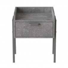 Тумба модульна Ferrum-decor Бетті 540x450x320 метал Сірий ДСП Бетон16 мм (FRD-103003)