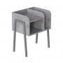 Тумба модульна Ferrum-decor Амелі 540x450x320 метал Сірий ДСП Бетон 16 мм (FRD-103023)