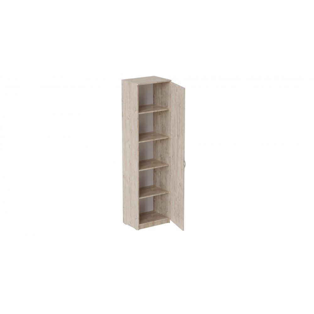 Пенал Анжело Ferrum-decor на 5 полиць із дверима 1900x500x380 ДСП Дуб Сан-Марино 16 мм (FRD-104943)
