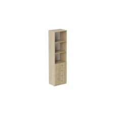 Пенал Анжело Ferrum-decor на 3 полиці із 4 шухлядами 1900x500x380 ДСП Дуб Сонома 16 мм (FRD-104963)