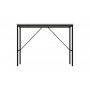 Стол письменный Line Тайм Ferrum-decor 750x1000x500 Черный металл ДСП Белое 16 мм (FRD-104864)