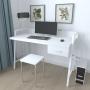 Письменный стол Ferrum-decor Комфорт 750x1000x600 Белый металл ДСП Белое 32 мм (FRD-103436)