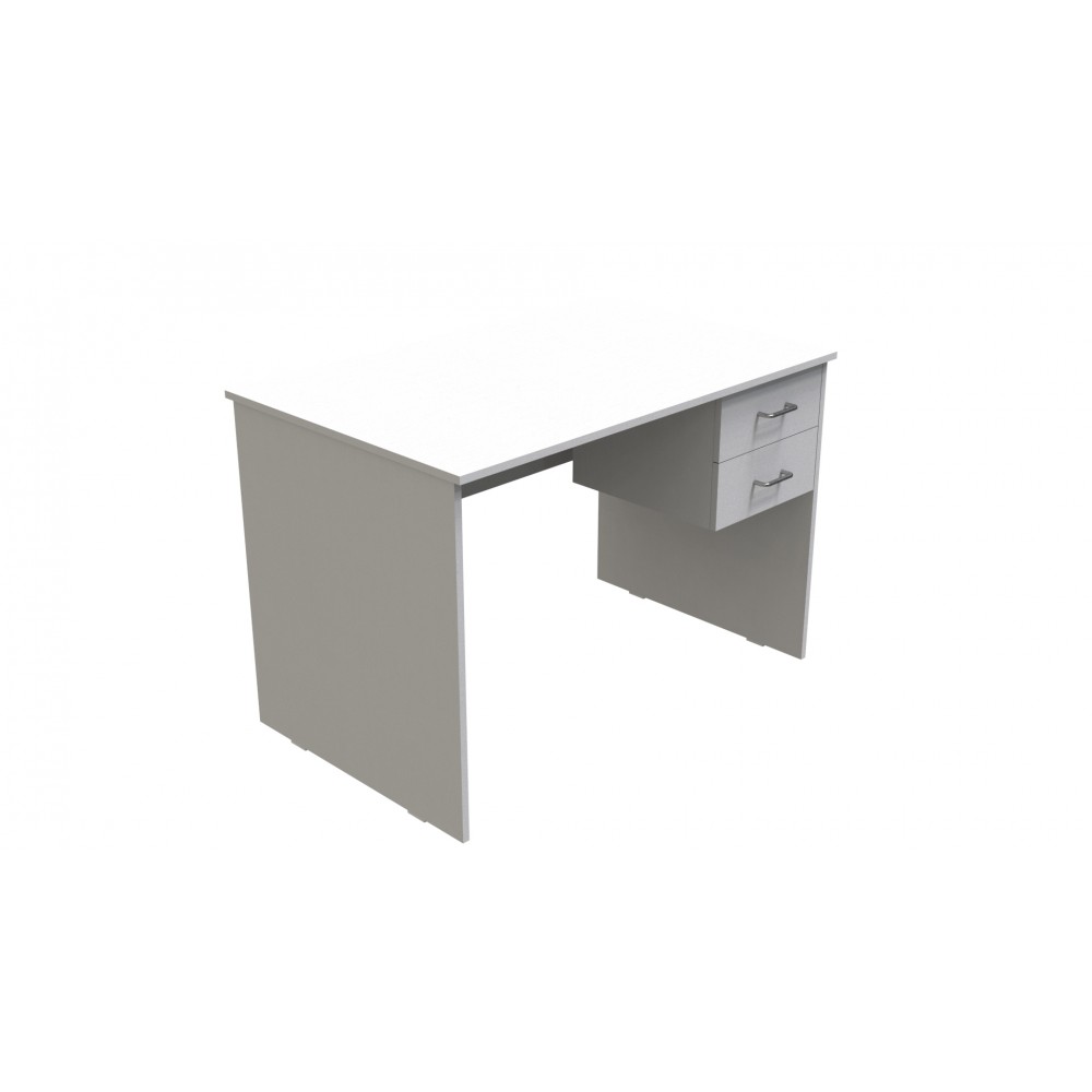Стол компьютерный Винсент Ferrum-decor 750x1100x700 ДСП Белое 16 мм (FRD-104806)