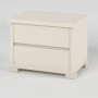 Прикроватная тумба из дерева Mebigrand Тоскана 61х46х41 см Айвори (S0505Y30R) (MBG-21378)