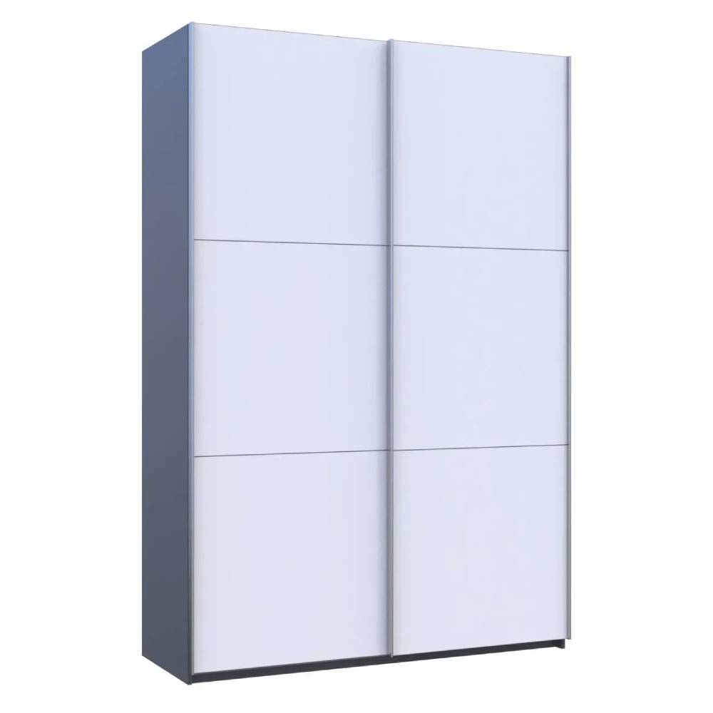 Шафа купе Doros G-Caiser Антрацит/Білий 2 ДСП / 3 частини 160х60х240 (42005410) (DRS-012243)