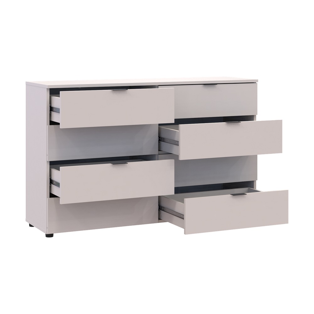 Комод Doros Рон 8 Кашемір 8 Ящичків 130х38х81 DRS-011776 (41516171)