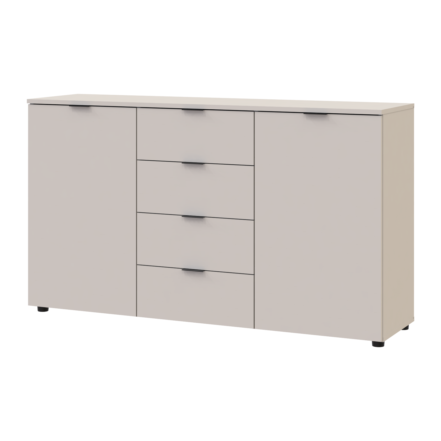 Комод у спальню Doros Рон 5 140х38х81 см Кашемір (DRS-011456)